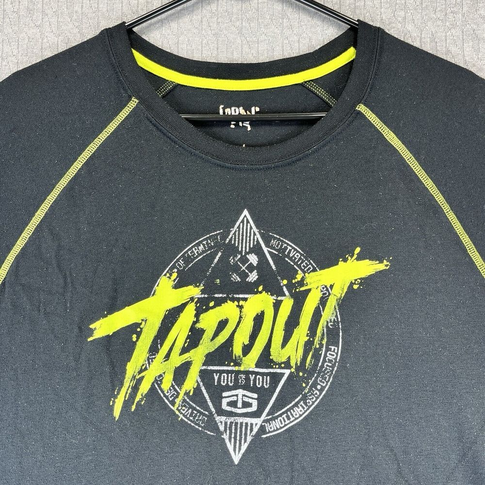 Tapout MMA Men's shirt (M) fight, submission, octagon short sleeve regular fit